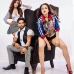 Angela Krislinzki Instagram - 1st look of #taubaterajalwa thanks @subisamuel for such an amazing click #taubaterajalwa @jatinkhuranaofficial @ameeshapatel9 #ameeshapatel #angelakrislinzki