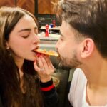 Angela Krislinzki Instagram - Pizza or 💓love what would u choose? Pizza Express India
