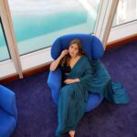 Angela Krislinzki Instagram - Got the Monday bluessss 💙 Burj Al Arab Jumeirah