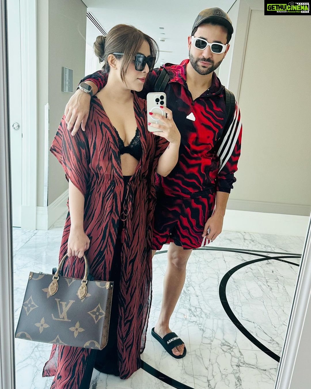 Angela Krislinzki Instagram - #mancrusheveryday #mce #beachday Dubai, United Arab Emirates
