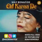 Angela Krislinzki Instagram - So happy to be a part of this international single ‘Eid karaa de’ by UK’s leading artist @mazbonafide ... number 1 on itunes(world)💕 Dubai, United Arab Emirates
