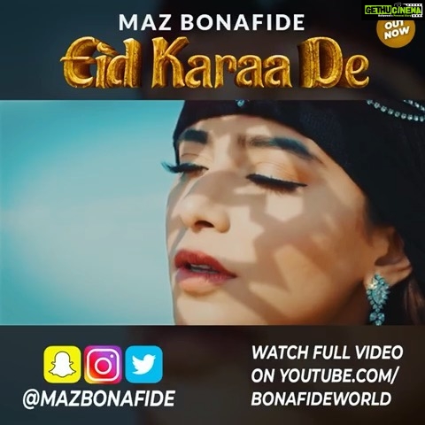 Angela Krislinzki Instagram - So happy to be a part of this international single ‘Eid karaa de’ by UK’s leading artist @mazbonafide ... number 1 on itunes(world)💕 Dubai, United Arab Emirates