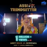 Angela Krislinzki Instagram - #AssiTrendsetter cruising into 1 million+ views on Youtube🚨 • • Kudos to the team for making it happen @harmeet_meetbros @meet_bros_manmeet @iambohemia @meetbrosofficial @pawanchawla2010 @mbmusicco @angelakrislinzki @kumaarofficial @raajeev.r.sharma @adityadevmusic @adil_choreographer @thesumitbhardwaj @mikhill007 • • #AssiTrendsetter #MeetBros #Bohemia #NewPunjabiSong2019 #Trendsetter #AngelaKrislinzki #MBMusic #2019hits #Trendsetter