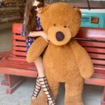 Angela Krislinzki Instagram - Teddy bear Teddy bear where have you been? Cuddling with you would be perfect right now 🐻😍