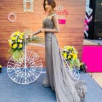Angela Krislinzki Instagram - Fun day at #graziabeautyfestival @graziaindia ❤️ thanks @swavocollection @bridalgownsbyswavo for making me look like a princess. Join me at the #GraziaBeautyFestival in the #BoldAndBeautiful challenge! Contest runs upto March 13! #BoldAndBeautiful #GraziaXTikTok #ContestAlert @TikTok @TikTokIndia @GraziaIndia @highstreetphoenix #grazia Phoenix Palladium