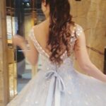 Angela Krislinzki Instagram - 👸queen Kalasha Jewellery festive collection launch today in Hyderabad... wearing @sashivangapallicouture @kalasha_finejewels, mua @naazbridalmakeovers #hyderabad #angelakrislinzki
