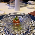Angela Krislinzki Instagram - Ristorante L' Olivo at Al Mahara Restaurant at Burj Al Arab is an exquisite dining experience by Chef Andrea Migliaccio from Capri's Two-Michelin star 'Ristorante L'Olivo' Delicious cocktails and incredible food with charming service The aquarium is filled with over 20 species of fish they are so mesmerizing! Share this with who you would like to dine at this underwater restaurant. #burjalarab #michelinstar #jumeirah #dubai #seafood #italian #michelinguide #restaurants #luxuryhotel Al Mahara Restaurant - Burj Al Arab (Dubai)