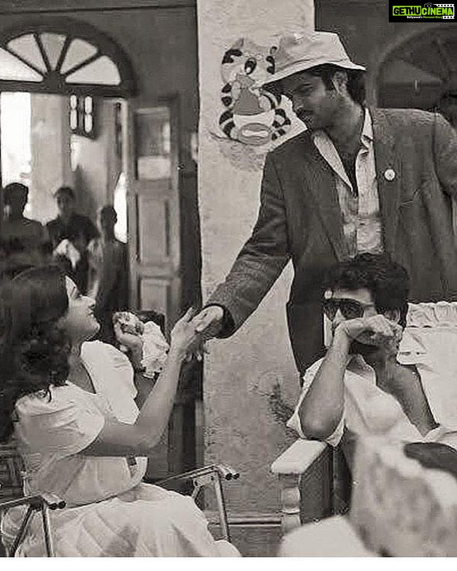 Anil Kapoor Instagram - I've had a long and eventful journey in this industry and I've tread many paths as an actor and a producer. Very early on, I was exposed to the life of a producer as I saw my father live it. It's trials, tribulations and upheavals became a part of our DNA as Boney and I embarked on first production journeys. We rolled up our sleeves and did everything we were required to do, from fetching coffee, driving stars, juggling dates to not paying ourselves! With Hum Paanch, Woh Saat Din and Mr. India, we had quietly but surely established ourselves as producers to be reckoned with. But it wasn't until Anupam suggested that I listen to Feroz Abbas Khan’s “Gandhi My Father” that I truly dared to dream big. I dreamed of Gandhiji's personal story being acknowledged and applauded on global stages, and even though it won several awards nationality, it couldn't make a mark internationally. But no dream remains unfulfilled if there is vision and passion to drive it. Thanks to my daughter @rheakapoor and my son @karanboolani, I am now living that dream through the incredible reception and appreciation of #ThankYouForComing at #TIFF. We at AKFC have proudly produced some very memorable films, but #ThankYouForComing is a milestone that we will never stop celebrating. So here's to all the creators out there - persist and have faith... And #ThankYouForComing! I call upon @anupampkher @madhuridixitnene @shekharkapur @sandeipm to share their stories!
