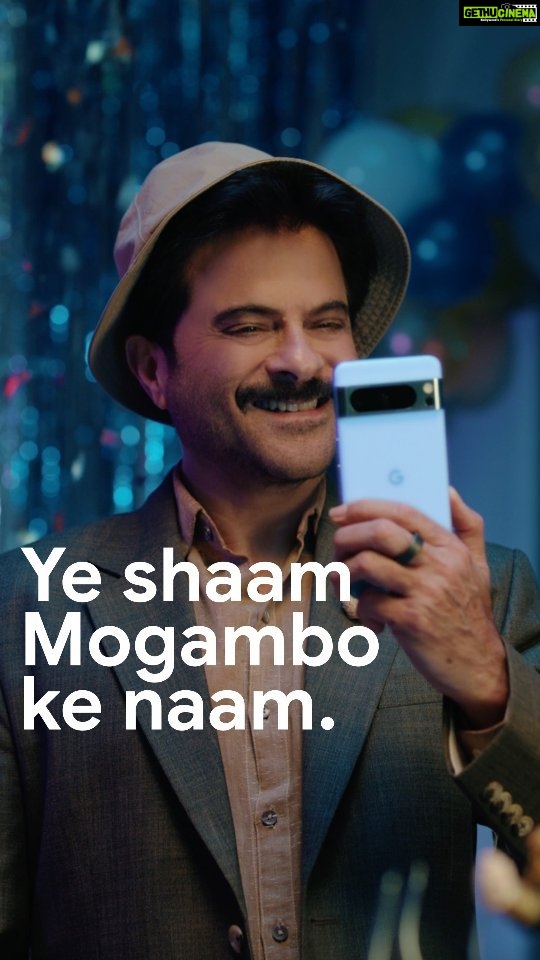 Anil Kapoor Instagram - Aaj villains bhi heroes lagenge with Best Take on #Pixel8Pro 🥰 Ye ad Mogambo ke naam! #MrIndiaMeetsPixel @sharat_saxena @gurbachanactor