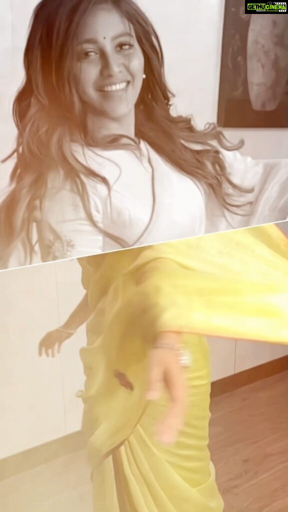 Anjali Instagram - Twirling into the success of Ra Ra Reddy Song 💃🏻❤️🧿 #rarareddyiamready #happy #me #mood #saree #love #weekend #vibe
