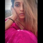 Anjali Instagram - 💕 #saree #love #pink #vibes #happy #weekend