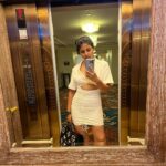 Anjali Instagram - 🤍 #white #dress #mood #happy #sunday #funday #mirror #selfie