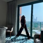 Anjali Instagram – Vibes speak louder than words 

#happy #dance #goodvibes #weekend #mood #black #love