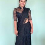 Anjali Instagram - Wishing you all a very happy Sankranthi and Pongal 🤗 #festival #black #love