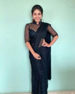 Anjali Instagram - Wishing you all a very happy Sankranthi and Pongal 🤗

#festival #black #love