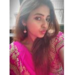 Anjali Instagram - 💗 #happy #monday #saree #love #new #year #vibes