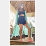 Anjali Instagram - It isn’t work when you love what you do 💚🖤 📸 @mailavvi #happy #weekend #goodvibes #only #beach #girl by