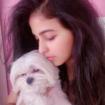 Anjali Instagram - Sunday cuddles with my baby boy ❤️ #polo #love #polodiaries #happy #sunday