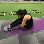 Anjali Instagram - Thinking about breakfast 🤸🏻‍♀️🤷🏻‍♀️ #happy #sunday #gym #workout #fun