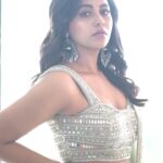 Anjali Instagram - Wishing you all a very happy Diwali. Styling @manogna_gollapudi Lehanga @basanti_kapdeaurkoffee Earrings @petalsbyswathi Photographer @chinthuu_klicks #festive #vibes #happy #diwali #ethnic #love #instagram #reels