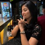 Anjali Instagram - 🍡 #little #black #dress #mashmellow #hotchocolate #love