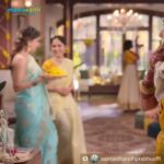 Anjana Jayaprakash Instagram - New ad in Telugu for MamaEarth Ubtan Facewash @mamaearth.in With @samantharuthprabhuoffl