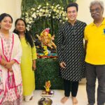 Anjana Singh Instagram - Ganpati Darshan @anjana_singh_ place 🤗