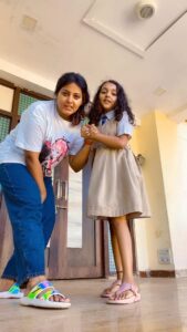 Anjana Singh Instagram - Because it’s #trending 
#maabetikijodi 
#likedaughterlikemother 
#reels