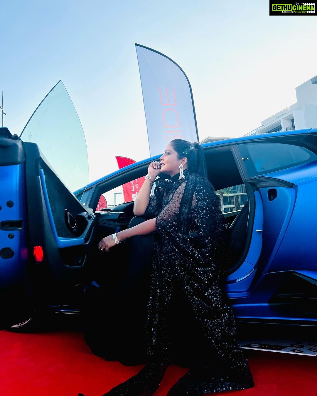 Anjana Singh Instagram - #redcarpet #ibfa2023 #❤️🖤 Dubai, UAE - دبي ألاِمارات