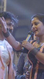 Anjana Singh Instagram - Anjana Singh जी ने | Pawan Singh जी | के लिए बोला शेरो शायरी Love You All Fan’s | Satya Bhai #PawnaSingh #AnjanaSingh #SatyaBhai #reels Patna, India