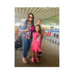 Anjana Singh Instagram – ❤️💙💜Happy Holi 💛💚🧡
#withmeriduniya🌍❤️ 
#maa🥰❤️ 
#beti ❤️🥰
#🧿🧿🧿