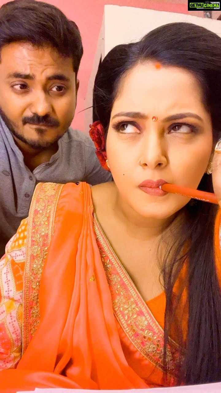 Anjana Singh Instagram - #tumhemeranahipata😂😂🤪 #tomnjerry #partnerincrime #reels #comedy