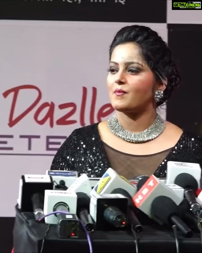 Anjana Singh Instagram - Thank you so much #itaawards2022 & @shashiranjan368 Ji @anuranjan1010 ji for Nominating me in the TOP 5 Best Actress Negative Drama & Best Supporting Actress in Comedy Means a lot for me ❤️ #itaawards2022 #nath #padma @dangal_tv_channel Outfit @vidyamourya096 Makeup: @makeup_prasad Hair: @style_by_rashmi
