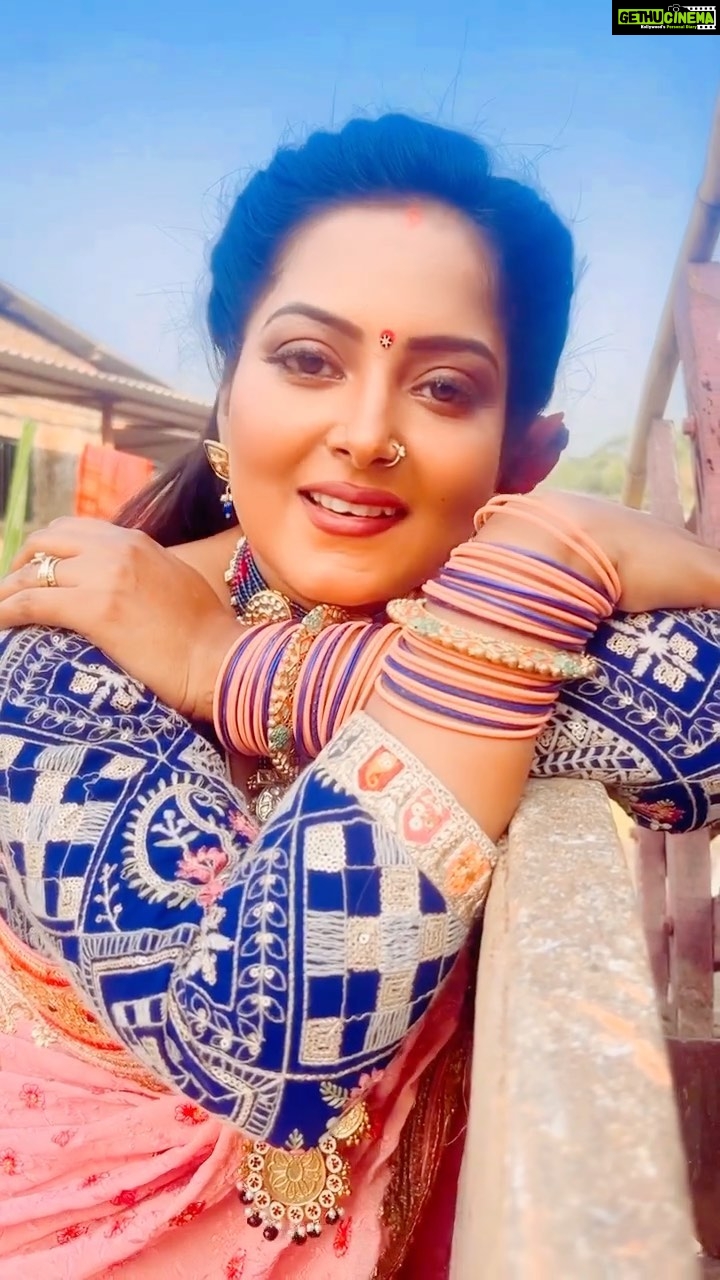 Anjana Singh Instagram - #aurwohsamjhenahi❤️❤️ #reelkarofeelkaro N thank you so much @shivam.rajk99 passing dene k liye 🤣😂