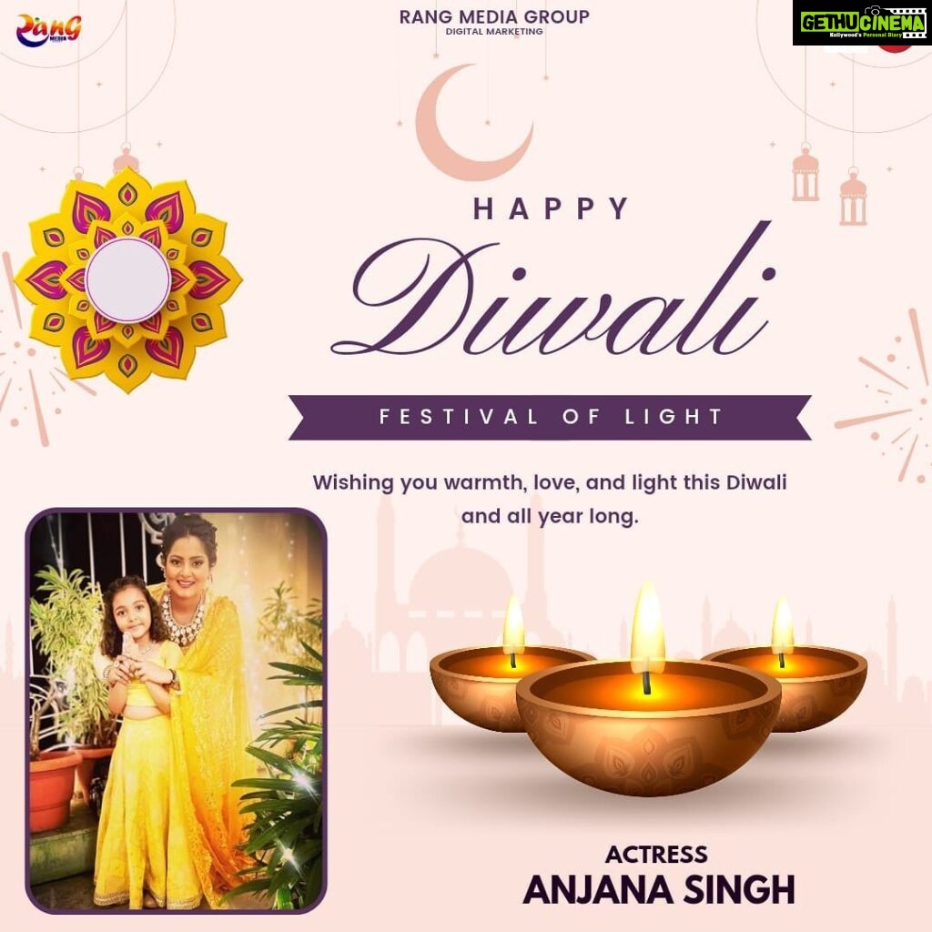 Anjana Singh Instagram - Happy Diwali 🪔