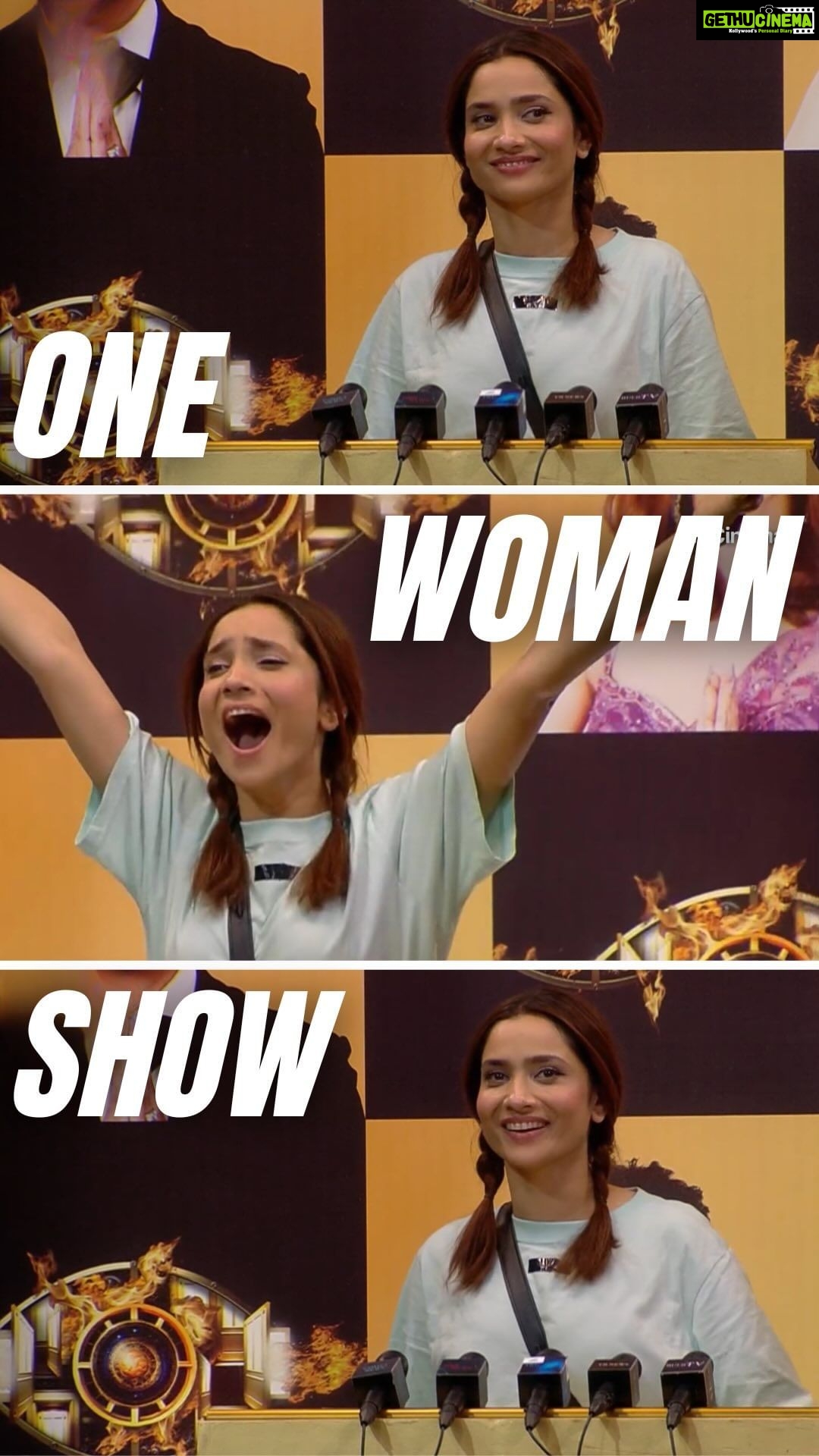 Ankita Lokhande Instagram - Isse bolte hai धोबी-पछाड़ performance 🔥👑 Voting lines will close tomorrow i.e Friday at 10AM so hurry up and VOTE NOW 🙌🏻 @colorstv @beingsalmankhan @officialjiocinema @endemolshineind #AnkitaLokhandeJain #OneWomanShow #Task #AnViInBiggBoss17 #BiggBoss #BB17 #DilDimaagAurDum #Colors #SalmanKhan #JioCinema