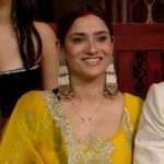 Ankita Lokhande Instagram - Setting the trend right ✅ So beautiful, so elegant...just looking like a WOW in laddoo peela color 💛🤌🏻 @designmachinesuitslive Credits:- Outfit: @kalighataindia x @vansh_singh888 Jewellery: @rimayu07 Styled By: @hemlataa9 @stylebyhemlataa Assisted By: @saloni142_ @haaute @colorstv @beingsalmankhan @officialjiocinema @endemolshineind #AnkitaLokhandeJain #AnViInBiggBoss17 #WeekendKaVaar #TraditionalLook #BiggBoss #BB17 #DilDimaagAurDum #Colors #SalmanKhan #JioCinema