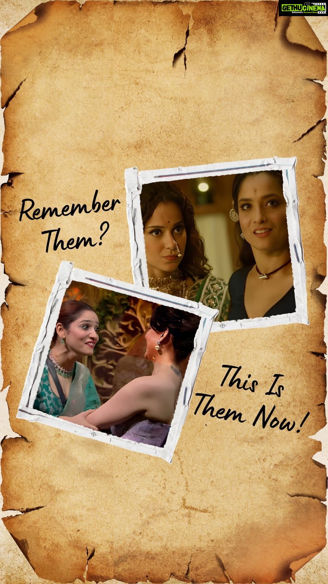 Ankita Lokhande Instagram - From reel-life warriors to real-life pals, @kanganaranaut and Ankita’s friendship is a tale of two queens 👑🌟 @colorstv @beingsalmankhan @officialjiocinema @endemolshineind @kanganaranaut #AnkitaLokhandeJain #KanganaRanaut #VickyJain #AnViInBiggBoss17 #WeekendKaVaar #BiggBoss #BB17 #DilDimaagAurDum #Colors #SalmanKhan #JioCinema