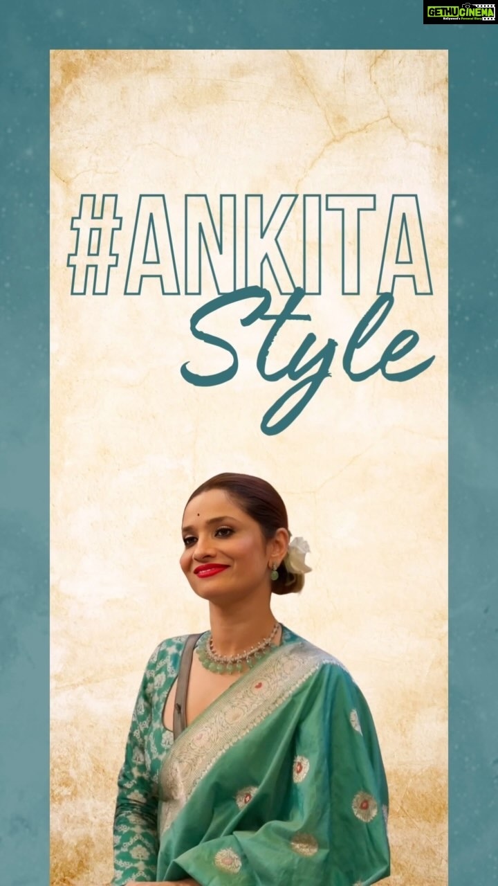 Ankita Lokhande Instagram - Ankita’s weekend mantra: Sassy, Classy, and a lil Badassy 😌💚 Credits:- Outfit: @warpnweftbysagarikarai Jewellery: @aurous.in @cherryblossoms.designs Styled By: @hemlataa9 @stylebyhemlataa Assisted By: @saloni142_ @haaute @colorstv @beingsalmankhan @officialjiocinema @endemolshineind @tigerjackieshroff @kritisanon #AnkitaLokhandeJain #AnViInBiggBoss17 #WeekendKaVaar #BossLady #BB17 #DilDimaagAurDum #Colors #SalmanKhan #JioCinema