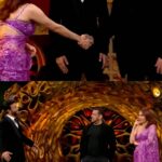 Ankita Lokhande Instagram – Salman Khan and our golden couple #AnVi’s on-stage banter really made us smile hard, and we hope it does the same for you since this is just the beginning 👁️😉

@beingsalmankhan @colorstv @officialjiocinema @endemolshineind 

#AnkitaLokhandeJain #VickyJain #AnViInBiggBoss17 #BiggBoss17Journey #BiggBoss17 #BB17 #DilDimaagAurDum #Colors #SalmanKhan #JioCinema