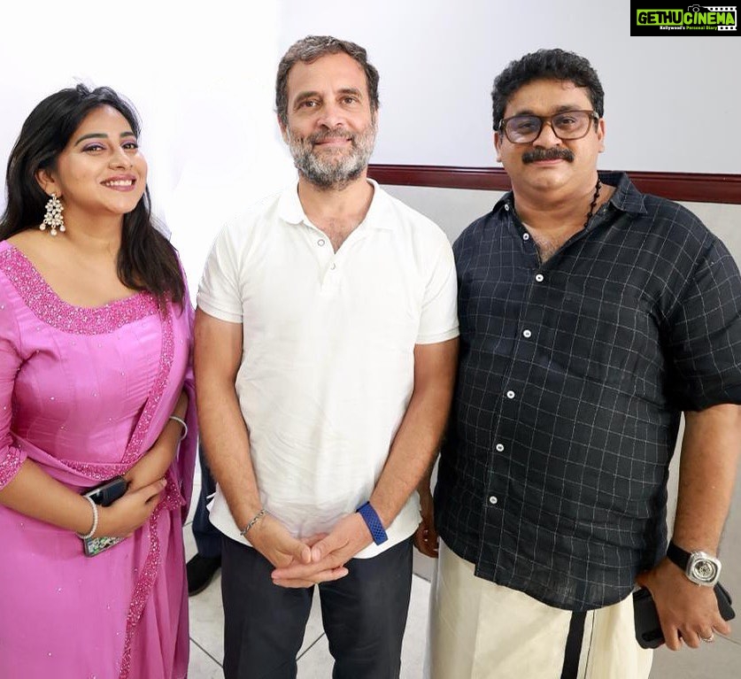 Anna Rajan Instagram - @rahulgandhi #bharatjodoyatra @badushanm