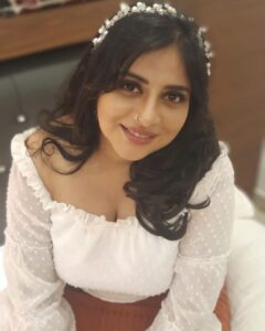 Anna Rajan Instagram - Me felt half bride  MUA @jaush_an #bride #actress #fighter#love #alone#dream#fighter #smile #blocked