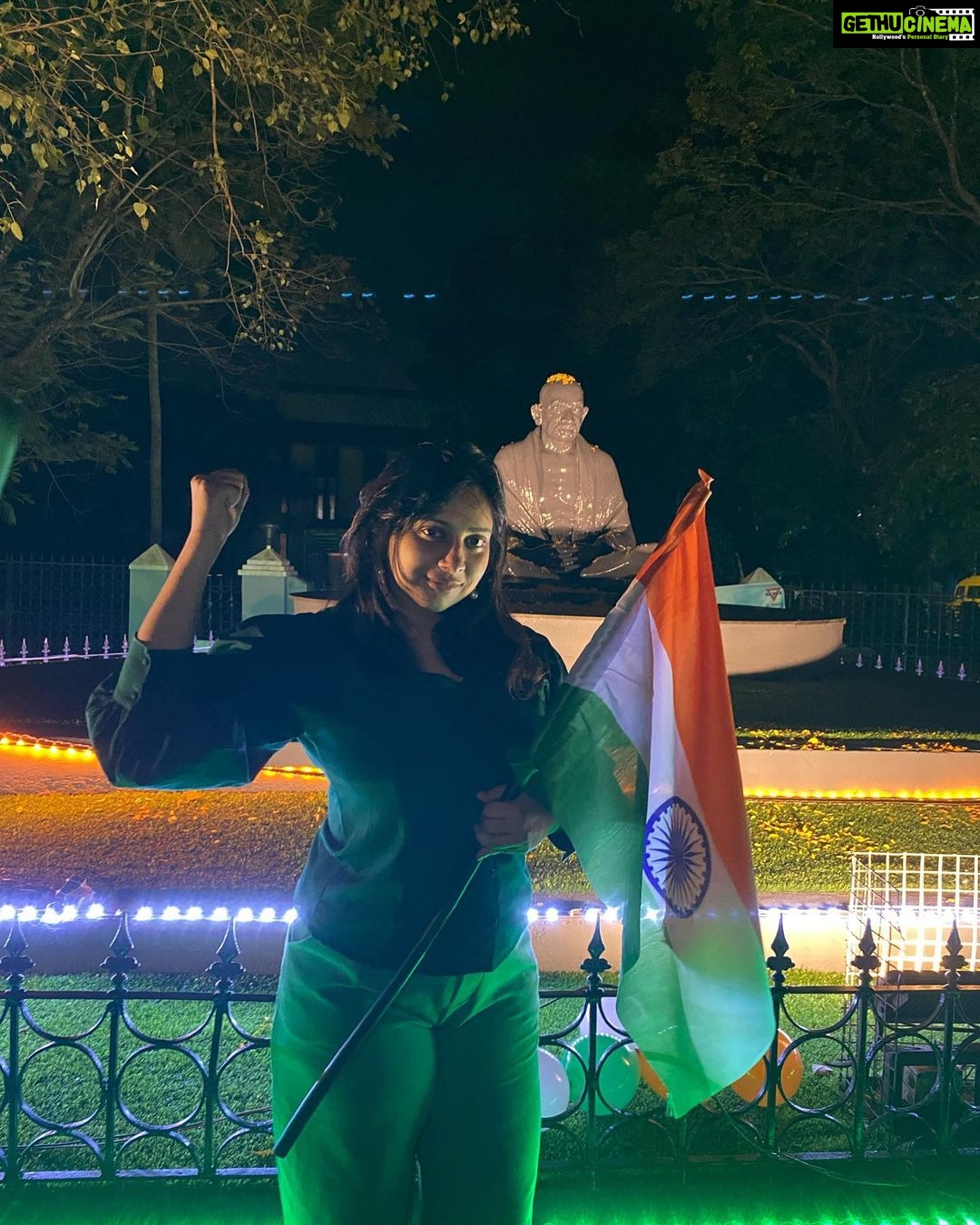 Anna Rajan Instagram - Vande Mataram. @independence_day_75th