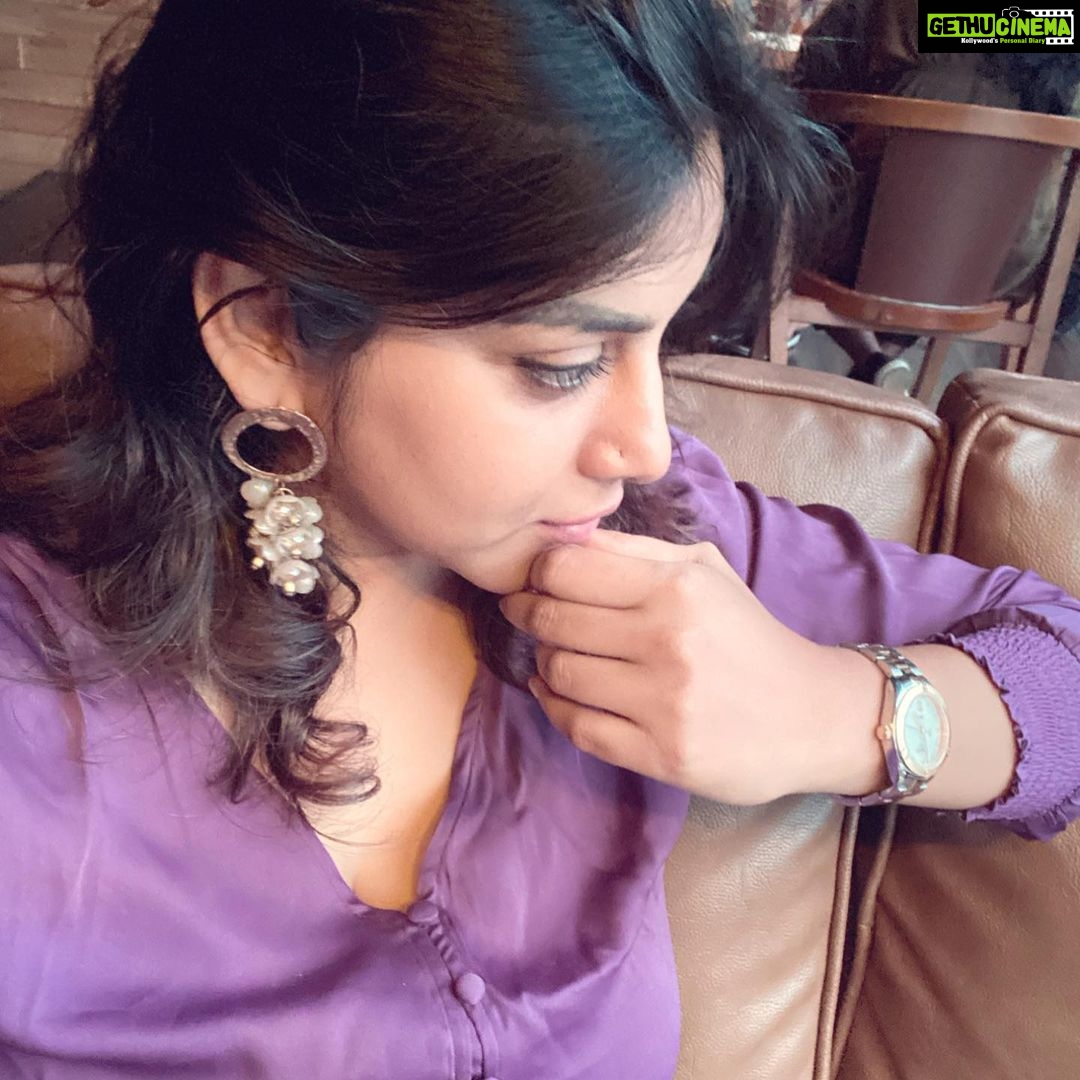 Anna Rajan Instagram - Purple is the best to see. #purple #colours #tissot