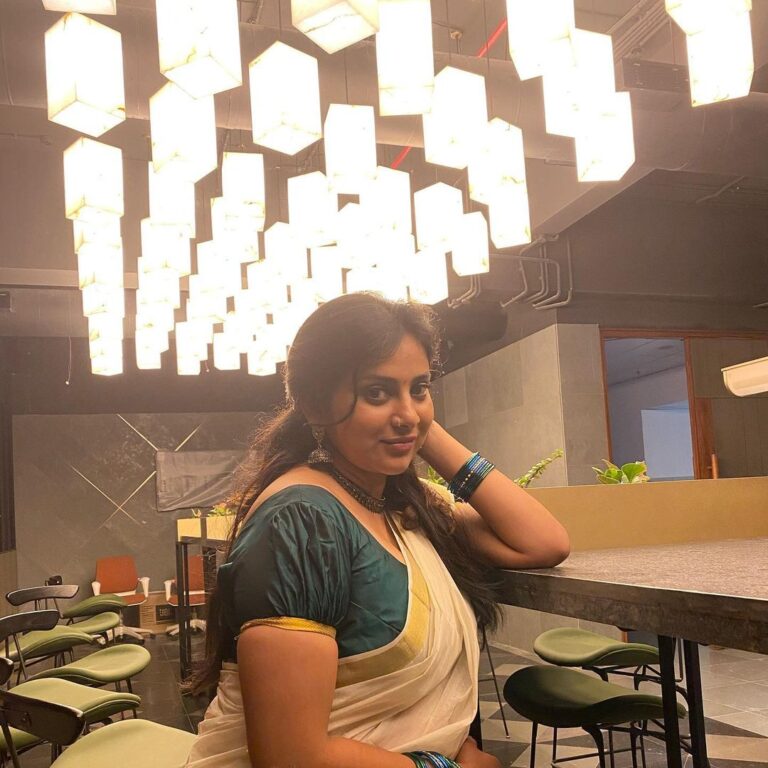 Anna Rajan Instagram - Happy Onam 🥰 #saptharesortandspa #wayanad #happyonam Saptha Resort & Spa