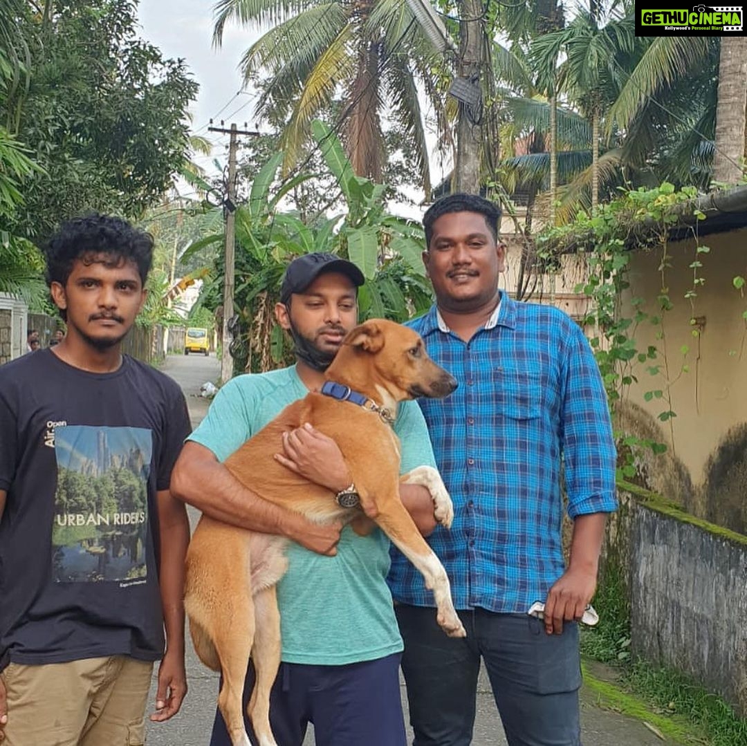 Anna Rajan Instagram - #WHITO got back 🤗🤗🤗🤗🤗We all are immensely greatful#Appu # Roshan and all other friends who helped us to find our whito ❤️❤️❤️❤️❤️❤️
