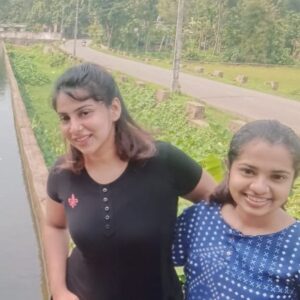 Anna Rajan Instagram - With my cutiepie#sisterlove #bestfriend #loveyou