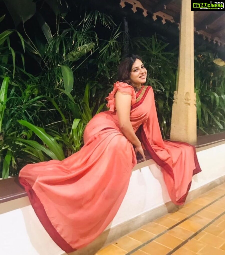 Anna Rajan Instagram - Always love to be in saree. #lichi #annarajan #annarajanofficial #annarajan😍💕#annarajan #movies #angamalidiaries #actress #actresslife #malayalammovies #malayalamcinema #malayalamactress #sareelovers❤️#saree #styleblogger