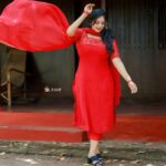 Anna Rajan Instagram - The ultimate cure RED. Click @3leaf_photography Costume @shawli_aluva #red #love #risen #sucess #fighting