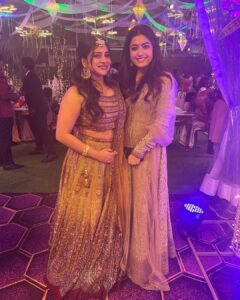 Anna Rajan Instagram - Navarathri at kalyan🥰🥰🥰. @ajaydevgn @rashmika_mandanna #rameshkalyan